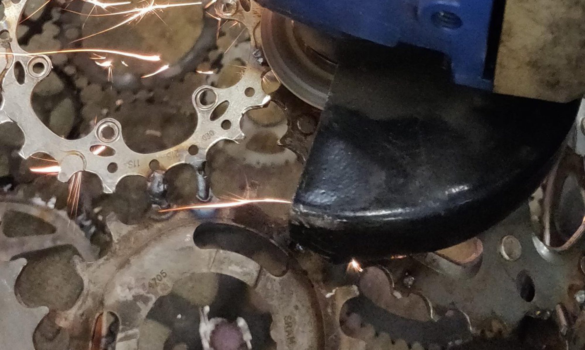 Rebycling (the) art of used bicycle parts